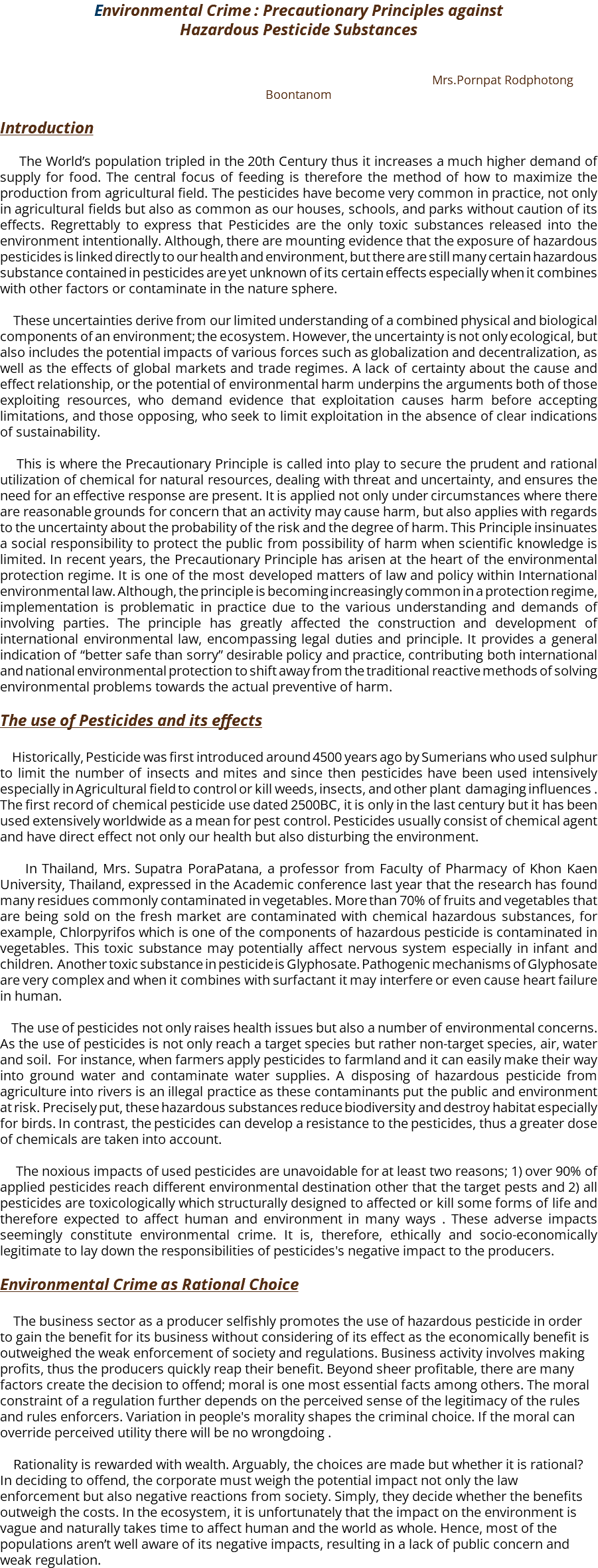 Law On Environmental Protection And Rational Use Of Natural Resources Law On Environmental Protection And Rational Use Of Natural Resources